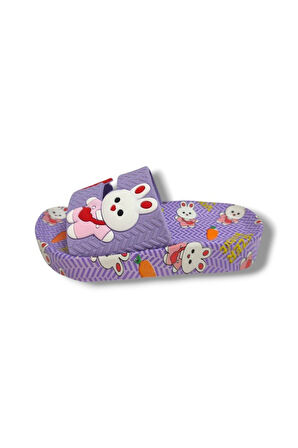 Gezer 16257-25 Love Tavşan Fİgürlü Kız Çocuk Terlik 25-29
