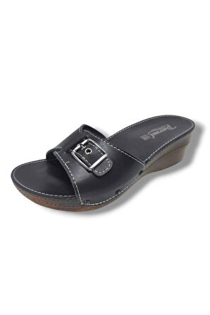 Parmi 17601-25 Anatomik Tek Bant Dolgu Kadın Terlik