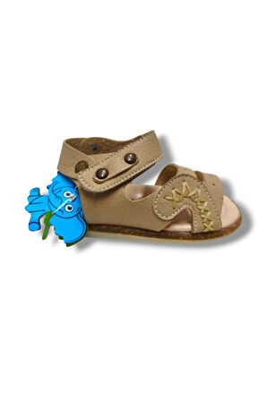 Şirinbebe 3023-20 Anatomik Dikiş Cırtlı Erkek Çocuk Sandalet 18-20