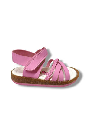 Şirinbebe 3025-20 Çapraz Örgü Kız Çocuk Sandalet 21-25