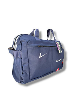 Escape 112-25 Polyester Kareli Kumaş Seyahat Çantası