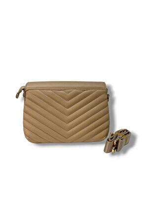 Cakgo 317-26 Deri Kabartmalı Omuz Askılı Kadın Çanta