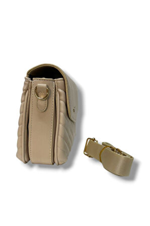 Cakgo 317-26 Deri Kabartmalı Omuz Askılı Kadın Çanta