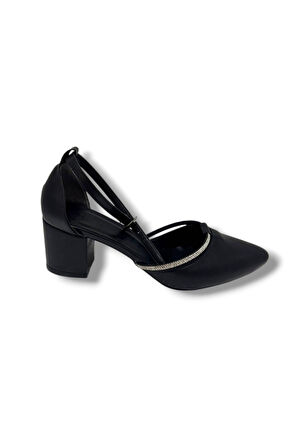 Cakgo Shoes 414-26 Kalın Topuklu Kadın Ayakkabı