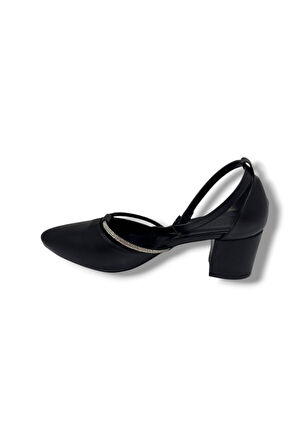 Cakgo Shoes 414-26 Kalın Topuklu Kadın Ayakkabı
