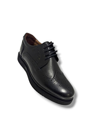 Mr Renzo 305-26 Hakiki Deri Anatomik Jel Taban Bağcıklı Erkek Ayakkabı