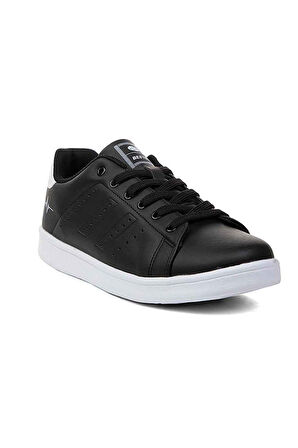 Best Of 041-26 Deri Anatomik Erkek Sneaker Siyah Beyaz 45-47