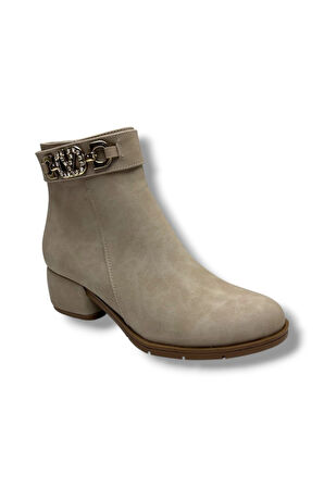 Erbay 535-26 Yağlı Deri Trend Fashion Kadın Bot