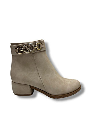 Erbay 535-26 Yağlı Deri Trend Fashion Kadın Bot
