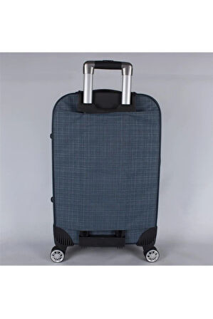 Escape 082-26 Havlu Kumaş Körüklü 5 Teker Orta Boy Valiz
