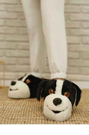 Çiçek 160-26 Termal Köpek Figürlü Panduf 36-40