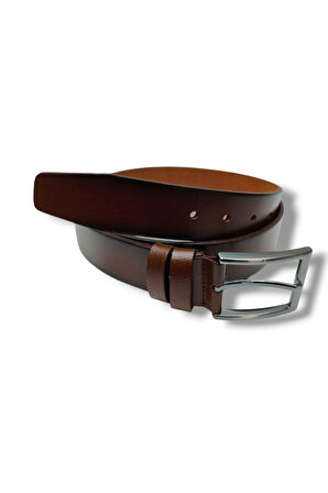 Kafka K120-26 Hakiki Baskı Deri Erkek Kemer 110 Cm