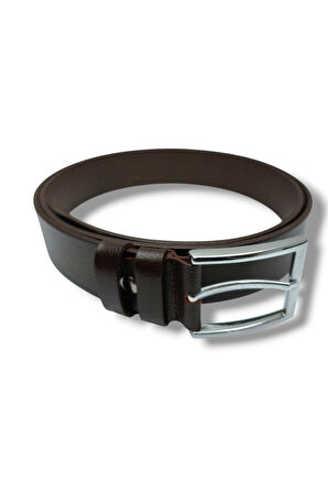 Kafka K120-26 Hakiki Baskı Deri Erkek Kemer 115 Cm