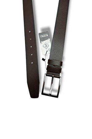 Kafka K120-26 Hakiki Baskı Deri Erkek Kemer 115 Cm