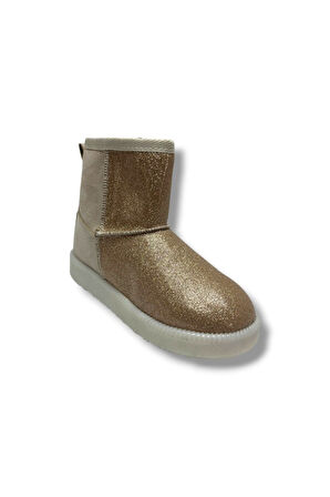 Arzen Bebe 620F-26 Süet Simli Deri Anatomik Kız Çocuk Bot 31-36