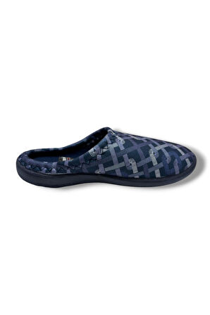 Gezer 16122-26 Ekose Desenli Termal Ev Terlik 37-40