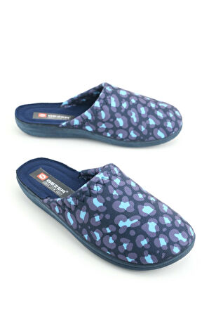 Gezer 16418-26 Leopar Desenli Termal Ev Terlik 36-40