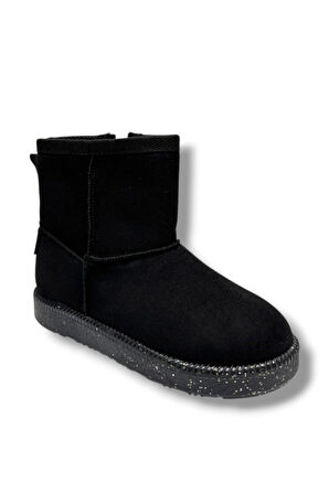 Arzen Bebe 620F-26 Süet Deri  İçi Kürklü Anatomik Kız Çocuk Bot 31-36