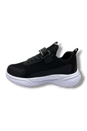 Ndrops 023-26 Anorak Anatomik Kız Çocuk Sneaker Siyah Beyaz 31-35