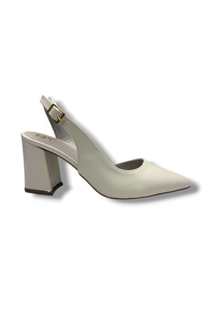 Gedik Pasha 909-26 Cilt Kare Topuk Kadın Stiletto (8cm)