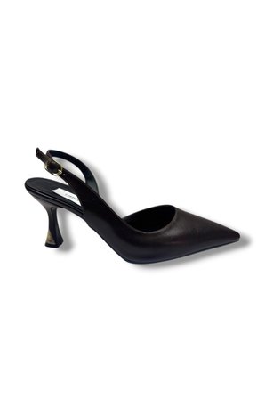 C-Shoes BÇ93-26 Yıkama Cilt İnce Topuk Arkası Açık Kadın Stiletto (8cm)