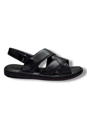 Cakgo 241-26 Hakiki Deri Ultra Soft Çapraz Bant Anatomik Erkek Sandalet