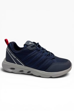 Luttoon 4138-26 Anorak Fashıon Anatomik Kadın Sneaker Lacivert Buz Kırmızı 36-39