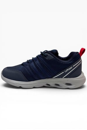 Luttoon 4138-26 Anorak Fashıon Anatomik Kadın Sneaker Lacivert Buz Kırmızı 36-39