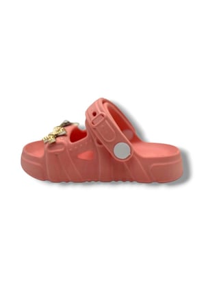 Kebss K200-26 Çift Bant Kelebek Süslü Eva Kız Çocuk Terlik&Sandalet 31-35