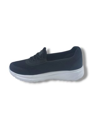 Black Sea 626-26 Anorak Anatomik Taban Kadın Sneaker Siyah Beyaz