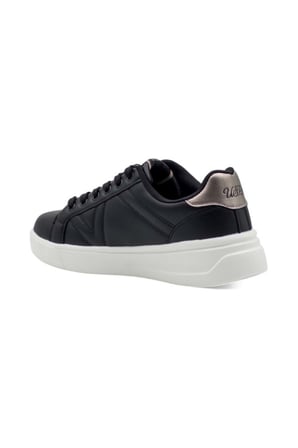 U.s Polo ASSN. Exxy 5FX Anatomik Kadın Sneaker Siyah Beyaz