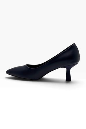 C-Shoes BJ249-26 Cilt Deri Orta Boy Topuklu Kadın Stiletto