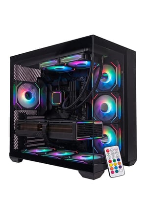 GA-Deluxe Ryzen 9 9900x + RTX 5060 8GB + 16GB DDR5 RAM 512GB M.2 NVMe SSD + Sıvı Soğutmalı Hazır Sistem Oyun Bilgisayarı