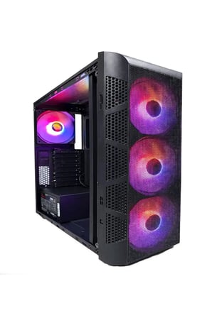 GA Full-Perf Gaming Ryzen 5 5500 + RX580 8GB + 16GB DDR4 RAM 512GB M.2 NVMe SSD + Full Set Hazır Oyun Bilgisayarı