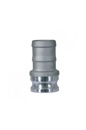 E Tipi Alüminyum Kamlok Erkek Kamlok Hortum Rakoru 1/2" - 5 Adet