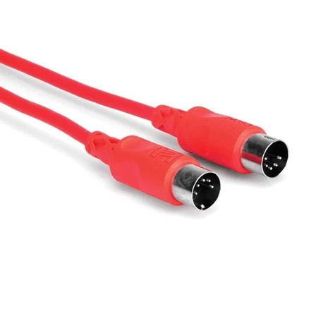 Hosa 5-pin DIN (M) - 5-pin DIN (M) MIDI Kablosu 3 m (MID-310RD)