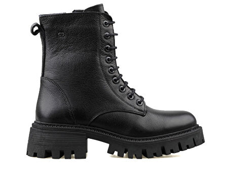 Castleblack 23781-1 Siyah Kadın Kışlık Deri Bot