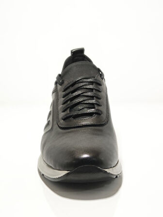 Cem Pekşen Blackheart 3001 Siyah Deri Erkek Casual Ayakkabı