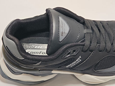 Proshot Bestof Memory Foam Siyah Erkek Sneaker