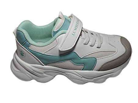 Lumberjack Gümüş-Mint Çocuk Sneakers