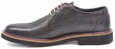 Cem Pekşen Blackheart 203 Siyah Deri Erkek Günlük Casual Ayakkabı