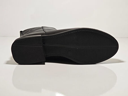 Castleblack 27492-1 Siyah Kadın Kışlık Deri Bot