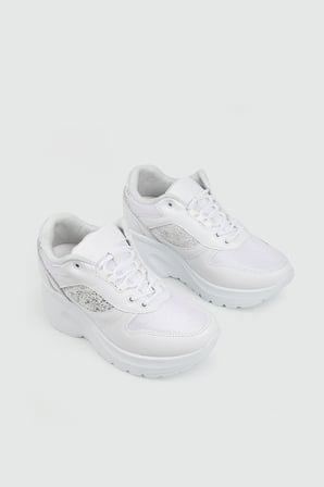Flet 185 Beyaz Kadın Spor Sneaker