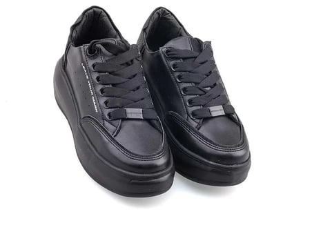 Flet 339 Siyah Kadın Spor Sneaker