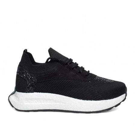Flet 305 Siyah-Beyaz Kadın Spor Sneaker
