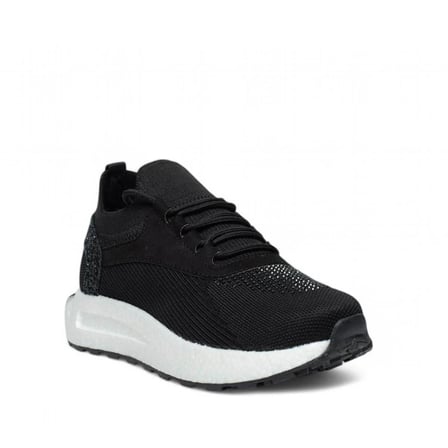 Flet 305 Siyah-Beyaz Kadın Spor Sneaker