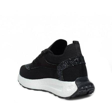 Flet 305 Siyah-Beyaz Kadın Spor Sneaker