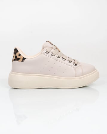 Flet 341 Bej Kadın Spor Sneaker