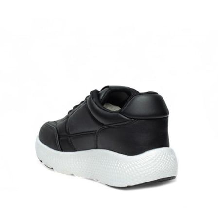 Flet 351 Siyah-Beyaz Kadın Spor Sneaker