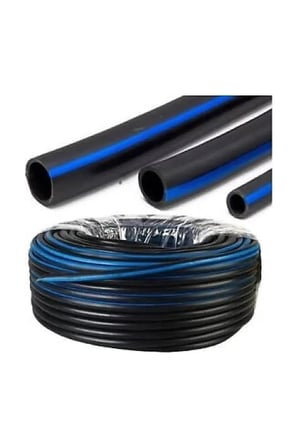 Thermo Su Hortumları (Standart) Bahçe Sulama Hortumu Örgülü 1/2" - 50 Metre